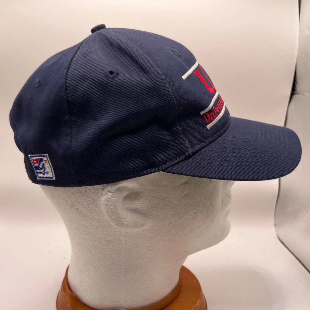 Vintage University of Richmond Hat The Game Russell Athletic Navy Blue Snapback
